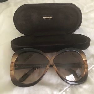 Authentic Tom Ford Margot butterfly sunglasses